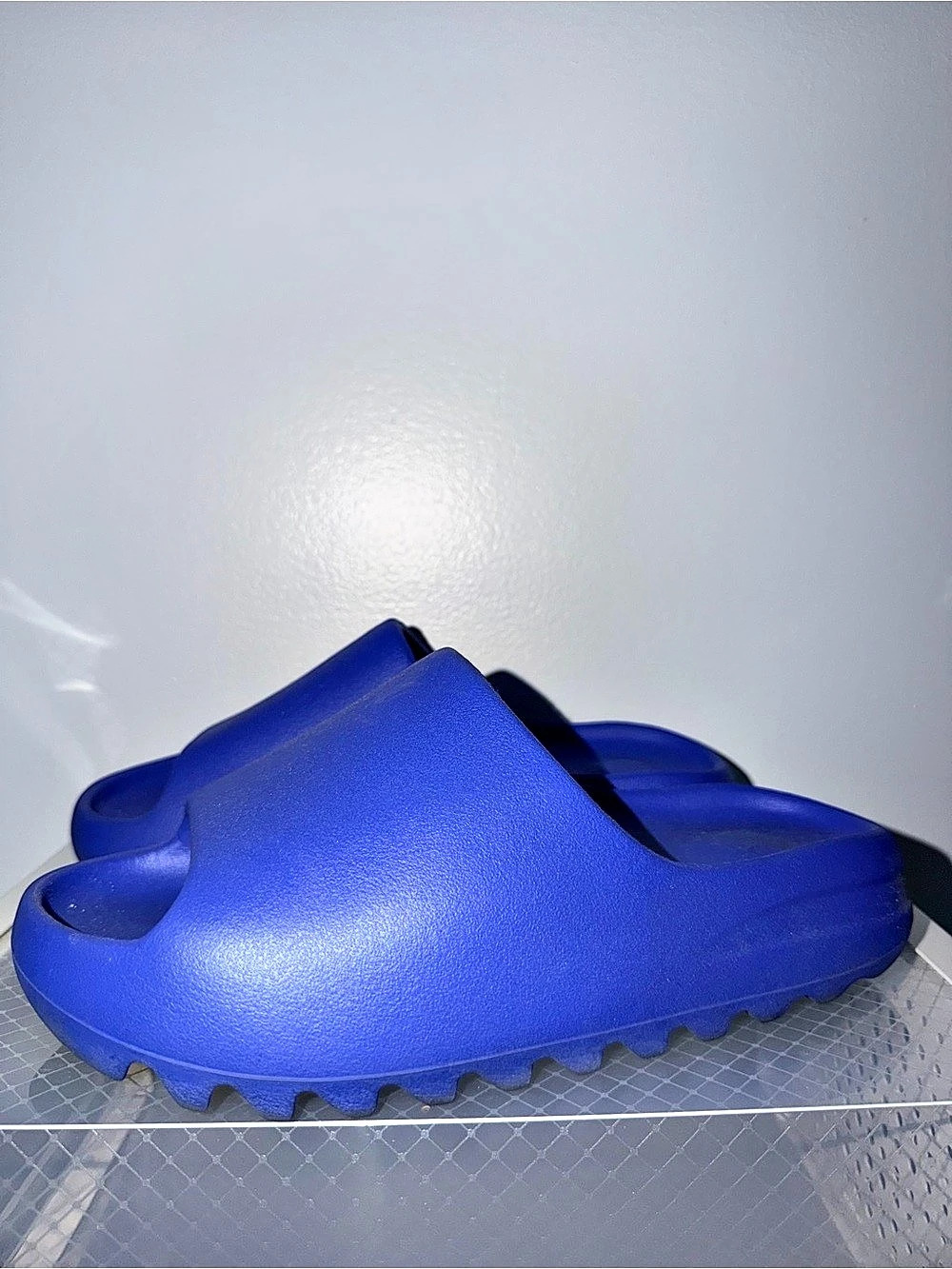 Adidas Yeezy Slide Azure Blue Sandals